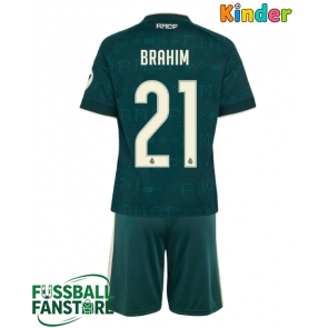 Real Madrid Brahim Diaz #21 Replik Auswärtstrikot Kinder 2026-27 Kurzarm (+ Kurze Hosen)